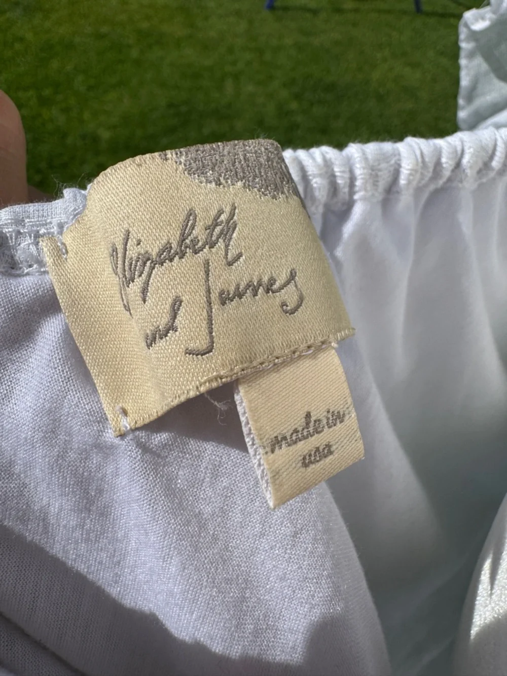 Elizabeth and James Draped One-Shoulder Ruffle Women's Top - Picture 7 of 8